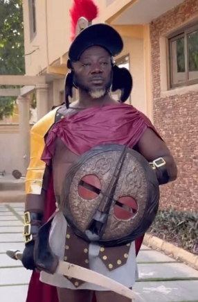 Osebo Draws ‘Roman Soldier’ Sword in Fashion Feud with Ajagurajah